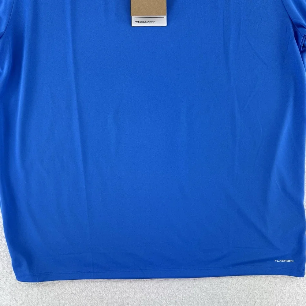 The North Face Elevation FlashDry Mens T Shirt XL Sonic Blue